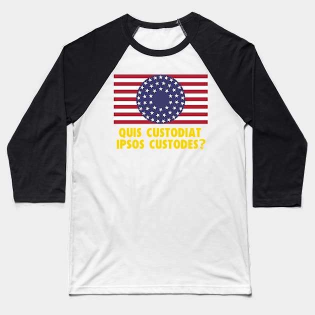 Watchmen - Quis Custodiat Ipsos Custodes Baseball T-Shirt by popkulturniy